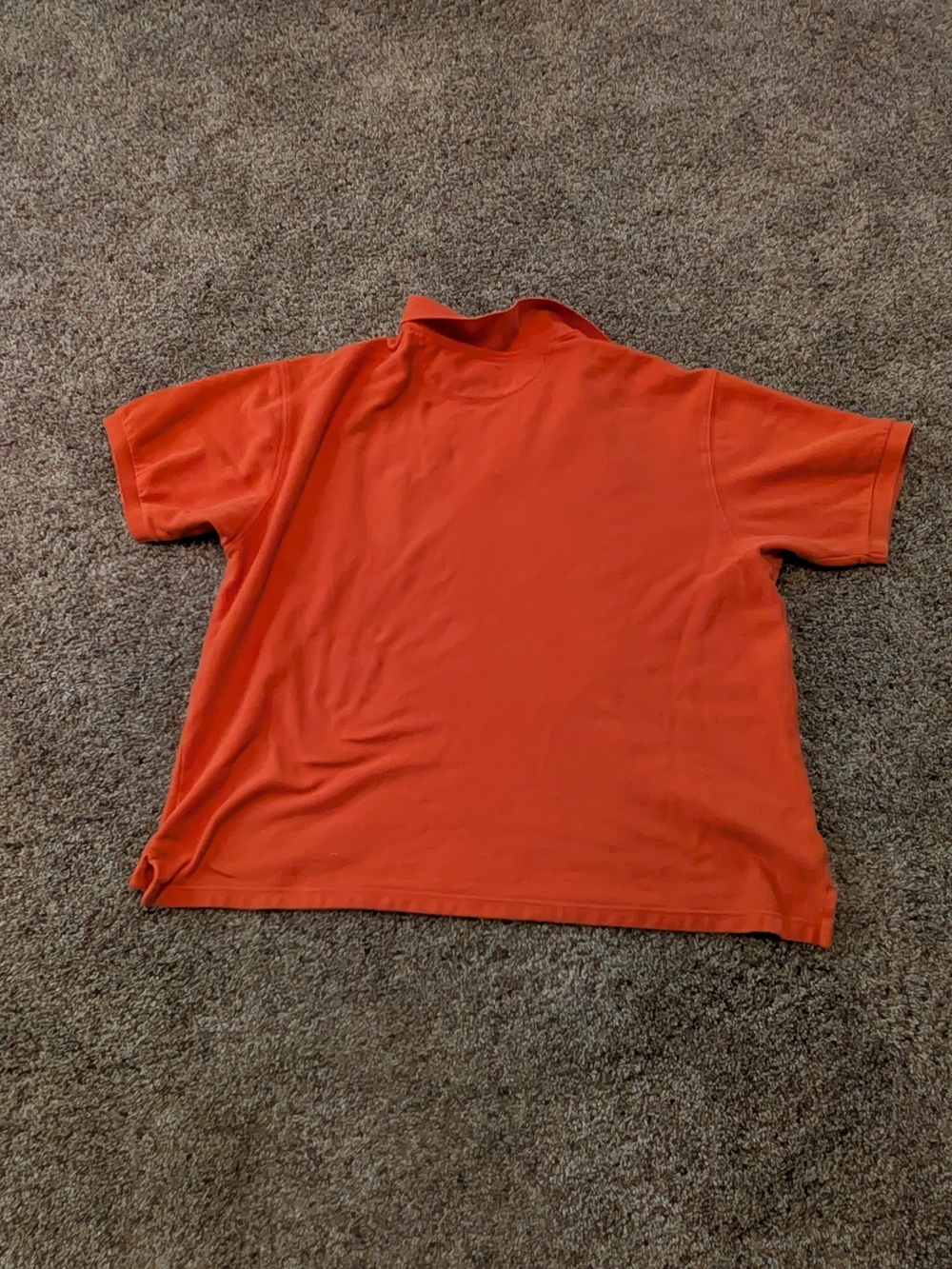 Chaps Men's Orange Short-Sleeve Polo - Picture 3 of 3